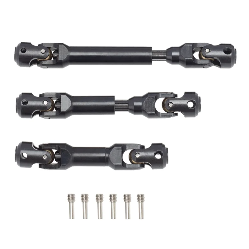 Y04A 3Pcs Metal Drive Shaft CVD Driveshaft for TRX6 -6 G63 6X6 1/10 RC Crawler Car Upgrade Parts
Y04A 3Pcs Metal Drive Shaft CVD Driveshaft for TRX6 -6 G63 6X6 1/10 RC Crawler Car Upgrade Parts