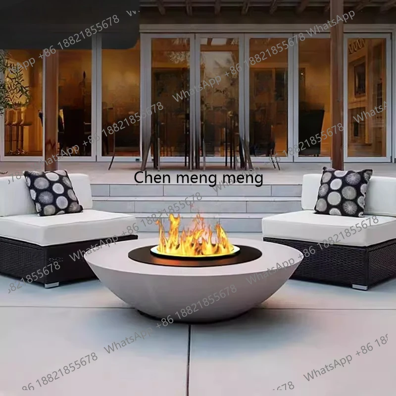 Round atomizing fireplace, simulated flame electronic stove, household embedded humidifier
Round atomizing fireplace, simulated flame electronic stove, household embedded humidifier
