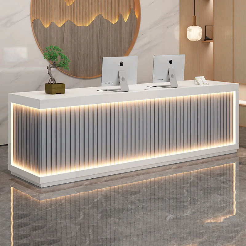Customized Beauty Desk Table Classic Versatile Trendy Luxury Reception Desk Unique Creative Empfangs Theke Office Furniture
Customized Beauty Desk Table Classic Versatile Trendy Luxury Reception Desk Unique Creative Empfangs Theke Office Furniture
