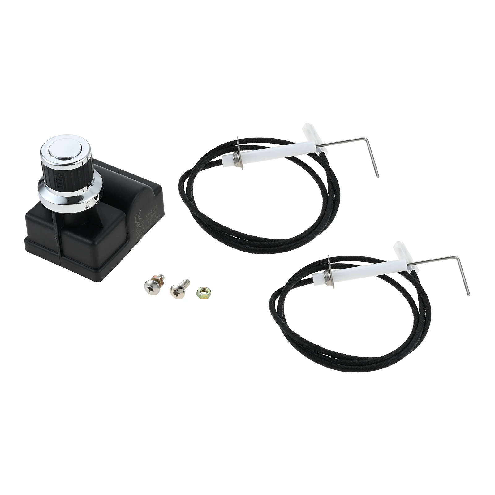 1 Set 3 Outlet Electronic Grill Igniter Kit Fit for 28 Inch Blackstone Griddle Grill with 2pcs Ceramic Ignition Pins, Screws
1 Set 3 Outlet Electronic Grill Igniter Kit Fit for 28 Inch Blackstone Griddle Grill with 2pcs Ceramic Ignition Pins, Screws