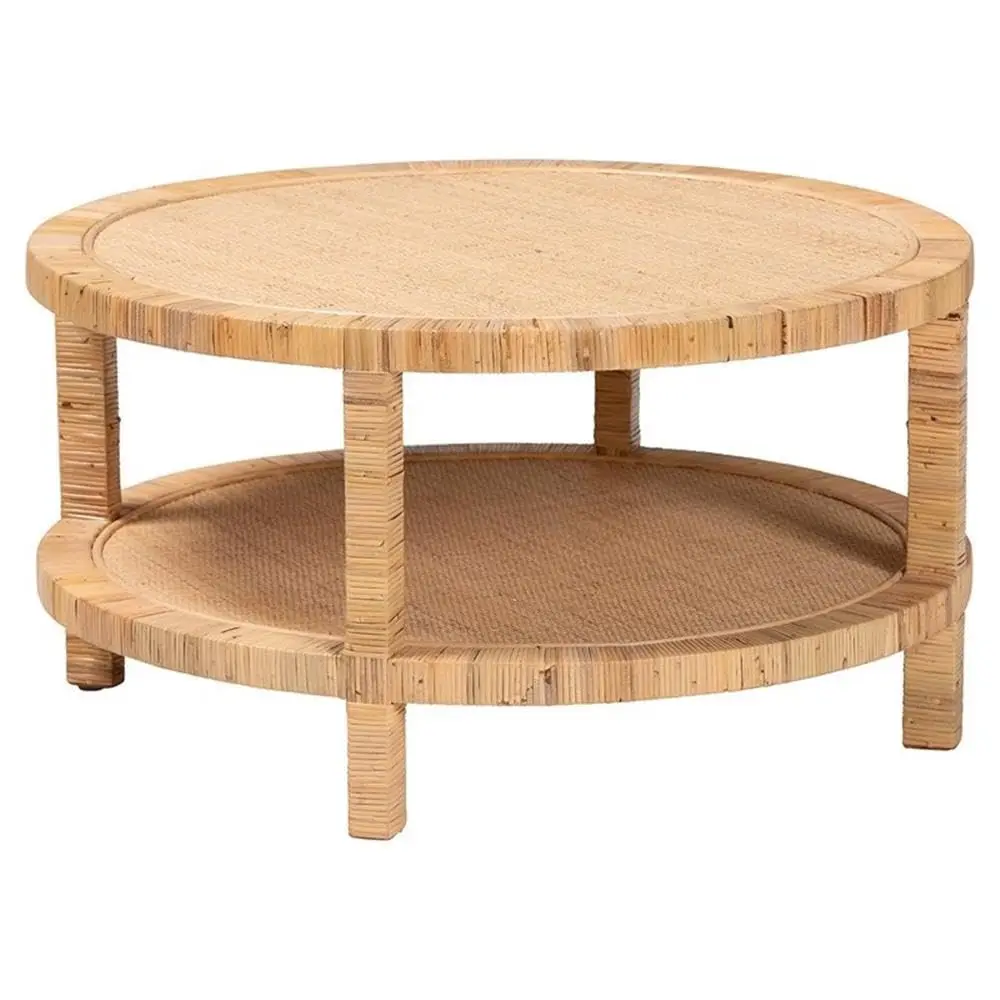 Kalimantan Light Honey Rattan and Mahogany Wood Coffee Table, Customized
Kalimantan Light Honey Rattan and Mahogany Wood Coffee Table, Customized