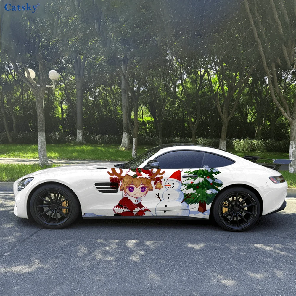 Christmas Deer Pile Snowman Car Vinyl Wraps Decal Self-adhesive PVC Sticker Suitable for Trucks SUV Decor Auto Accessories Gift
Christmas Deer Pile Snowman Car Vinyl Wraps Decal Self-adhesive PVC Sticker Suitable for Trucks SUV Decor Auto Accessories Gift