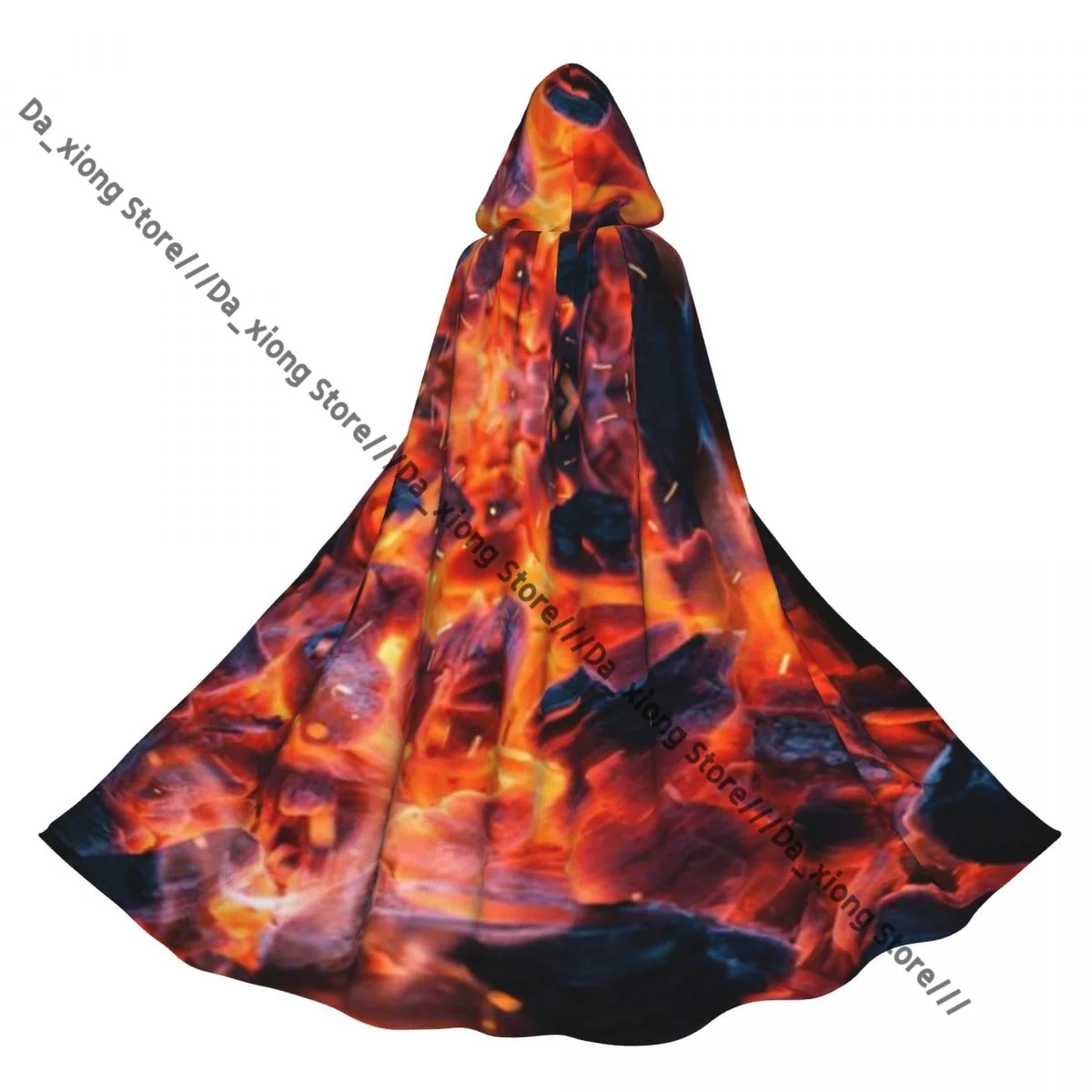 Adult Fire Flaming Charcoal Grill Cloak Cape Hooded Medieval Costume Witch Wicca Vampire Halloween Costume Dress Coat
Adult Fire Flaming Charcoal Grill Cloak Cape Hooded Medieval Costume Witch Wicca Vampire Halloween Costume Dress Coat