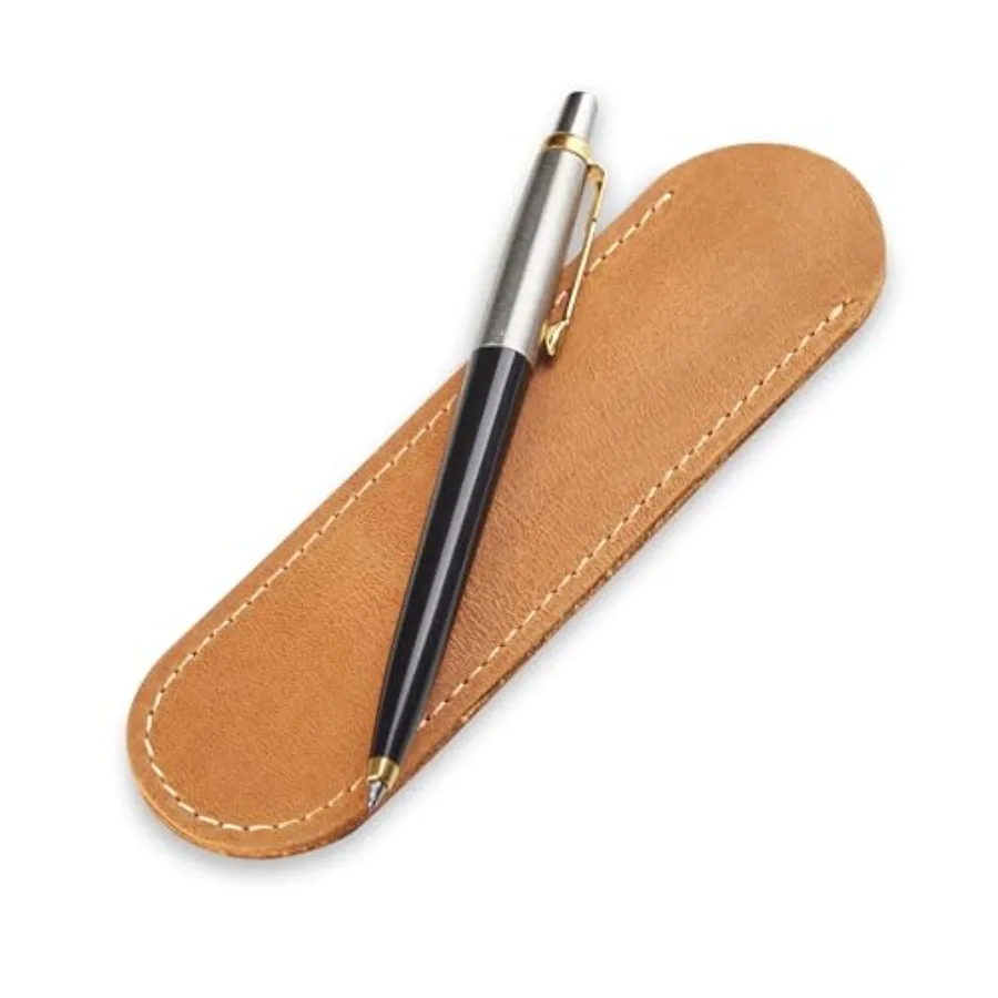 Leather Pen Case, Single Pen Pouch Cover, Fountain Pen Sleeve Holder
Leather Pen Case, Single Pen Pouch Cover, Fountain Pen Sleeve Holder