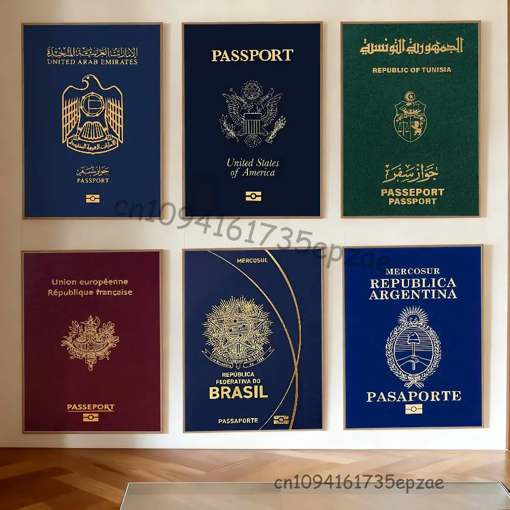 France Travel Passport Yemen Oman Anime Wall Art Canvas Painting Poster For Living Room Home Decor Decoration Picture
France Travel Passport Yemen Oman Anime Wall Art Canvas Painting Poster For Living Room Home Decor Decoration Picture