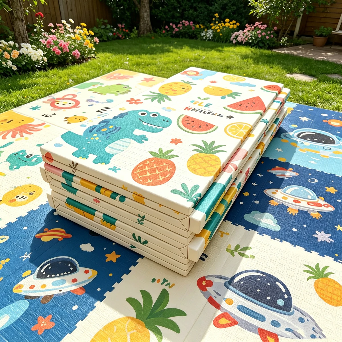 Baby Play Mat Non-Toxic Foldable Children's Carpet Educational in The Nursery Climbing Pad Kids Rug Activitys Games Toys 180*100
Baby Play Mat Non-Toxic Foldable Children's Carpet Educational in The Nursery Climbing Pad Kids Rug Activitys Games Toys 180*100