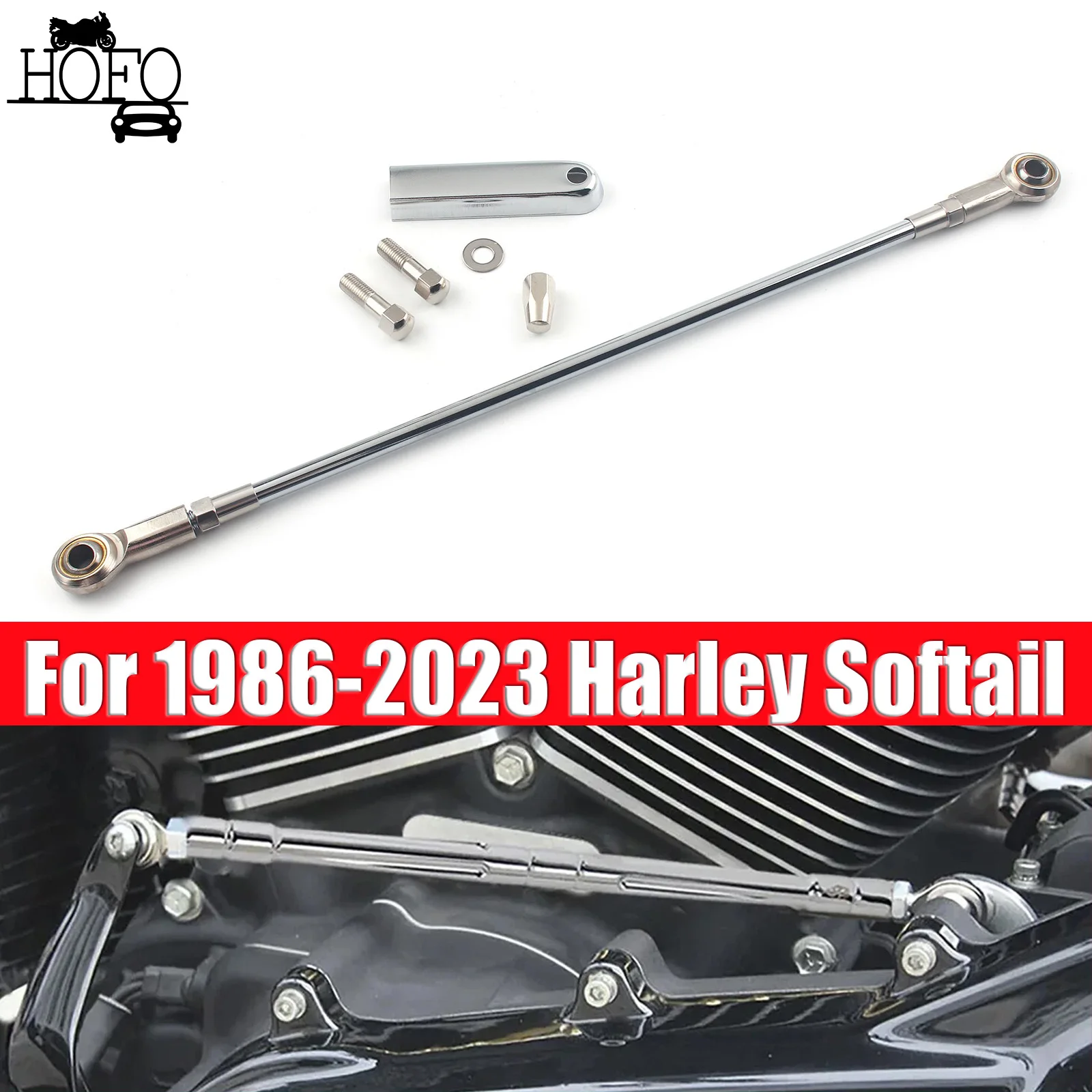 For 1986-2023 Harley Softail 1980-2023 Touring Motorcycle CNC Gear Shift Linkage Lever Cover
For 1986-2023 Harley Softail 1980-2023 Touring Motorcycle CNC Gear Shift Linkage Lever Cover