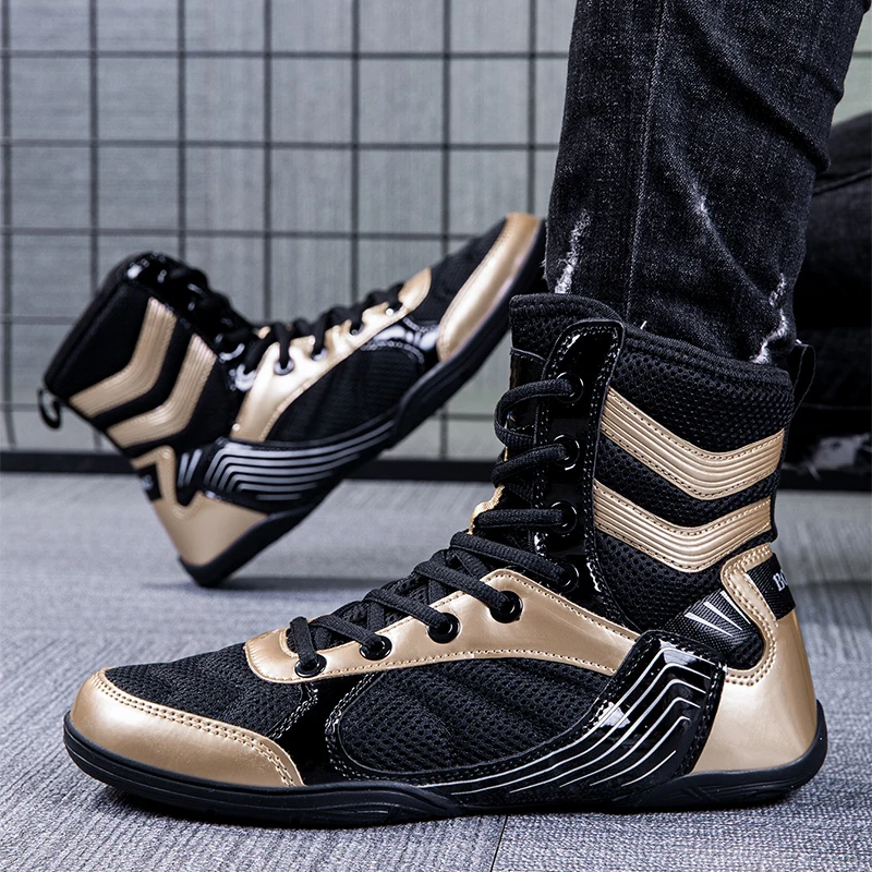 New Wrestling Shoes Men Women Boxing Sneakers Light Gym Footwears Comfortable Wrestling Sneakers Sized For 40-46
New Wrestling Shoes Men Women Boxing Sneakers Light Gym Footwears Comfortable Wrestling Sneakers Sized For 40-46