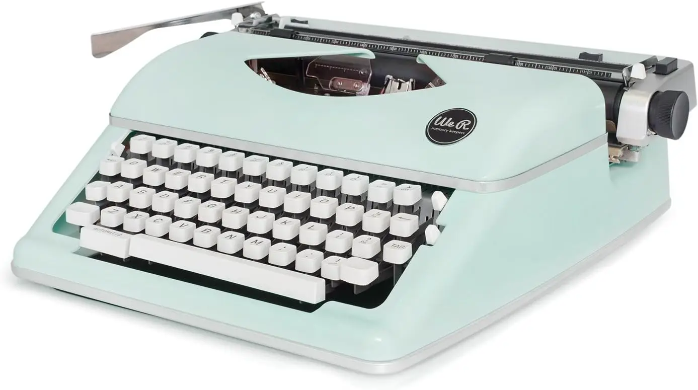 We R Memory Keepers Retro Typewriter Mint, Old Fashioned, Vintage Font, for Crafting Room, for Decorating, Gifts,
We R Memory Keepers Retro Typewriter Mint, Old Fashioned, Vintage Font, for Crafting Room, for Decorating, Gifts,