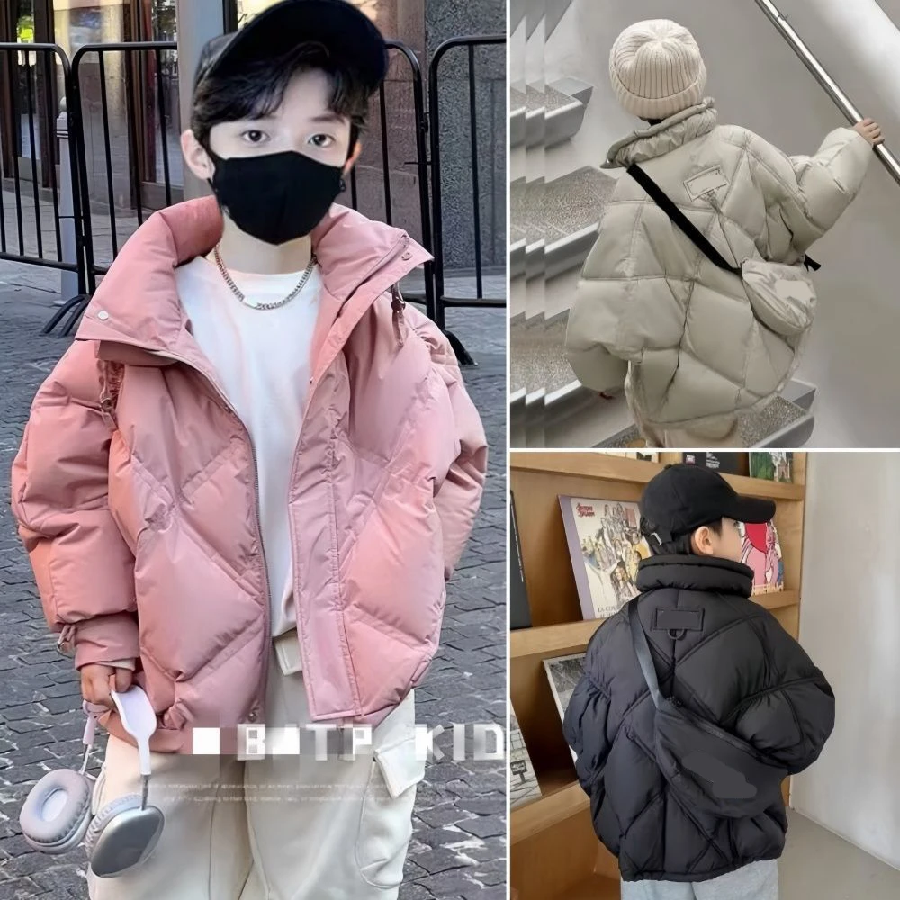 Fashion Children Cotton Clothes Winter Thick Warm Boys Girls Handsome Hooded Outdoor Jacket Bread Parka Coat Warm Kids Snowear
Fashion Children Cotton Clothes Winter Thick Warm Boys Girls Handsome Hooded Outdoor Jacket Bread Parka Coat Warm Kids Snowear