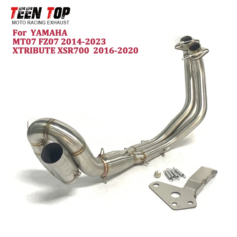 51mm Motorbike Exhaust Header For Yamaha MT-07 MT07 FZ-07 FZ07 XTRIBUTE XSR700 Escape Moto Front Link Pipe Modified Exhaust Pipe
51mm Motorbike Exhaust Header For Yamaha MT-07 MT07 FZ-07 FZ07 XTRIBUTE XSR700 Escape Moto Front Link Pipe Modified Exhaust Pipe
