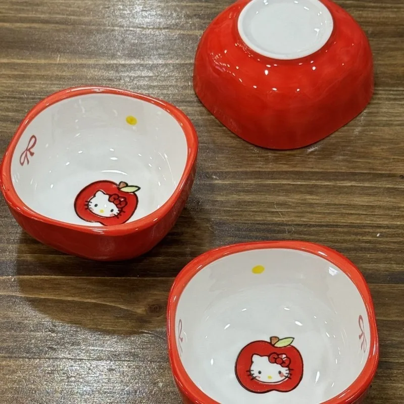3pcs Sweet Hello Kitty Anime Kawaii Sanrio Ceramic Plate Hot Pot Cute Cartoon Household Children Tableware Bowl Gifts for Kids
3pcs Sweet Hello Kitty Anime Kawaii Sanrio Ceramic Plate Hot Pot Cute Cartoon Household Children Tableware Bowl Gifts for Kids