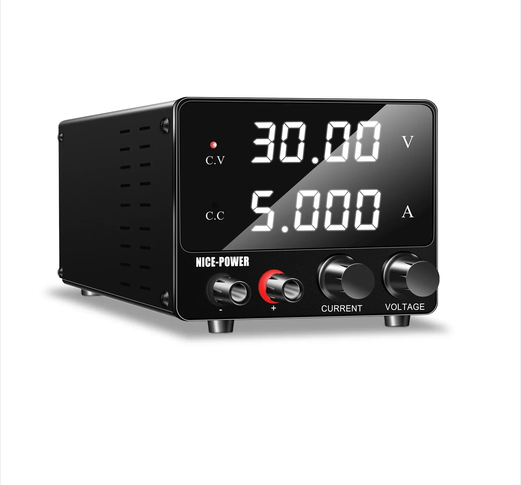 NICE-POWER SPS-F305 Adjustable Stable Voltage DC Power Supply 30V 5A Laboratory Aging Test Electroplating Mini Power Supply
NICE-POWER SPS-F305 Adjustable Stable Voltage DC Power Supply 30V 5A Laboratory Aging Test Electroplating Mini Power Supply