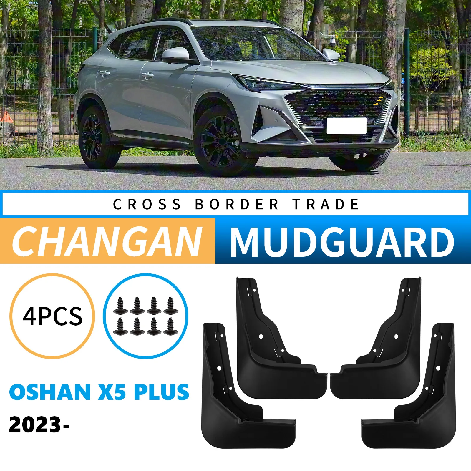 Car Mud Protection Mudguard Sheets for Changan Oshan X5 Plus 2023-2025 Cars Mud Panels
Car Mud Protection Mudguard Sheets for Changan Oshan X5 Plus 2023-2025 Cars Mud Panels