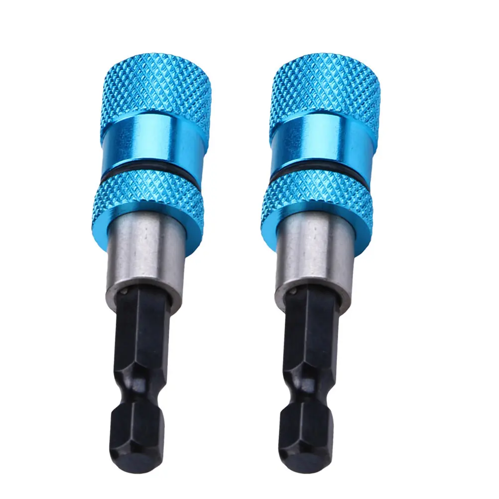 2 Pcs Electric Screwdriver Bits Power Drill Extension Magnetic Holders Blue Non Slip Stainless Steel Socket Adapter Tools
2 Pcs Electric Screwdriver Bits Power Drill Extension Magnetic Holders Blue Non Slip Stainless Steel Socket Adapter Tools