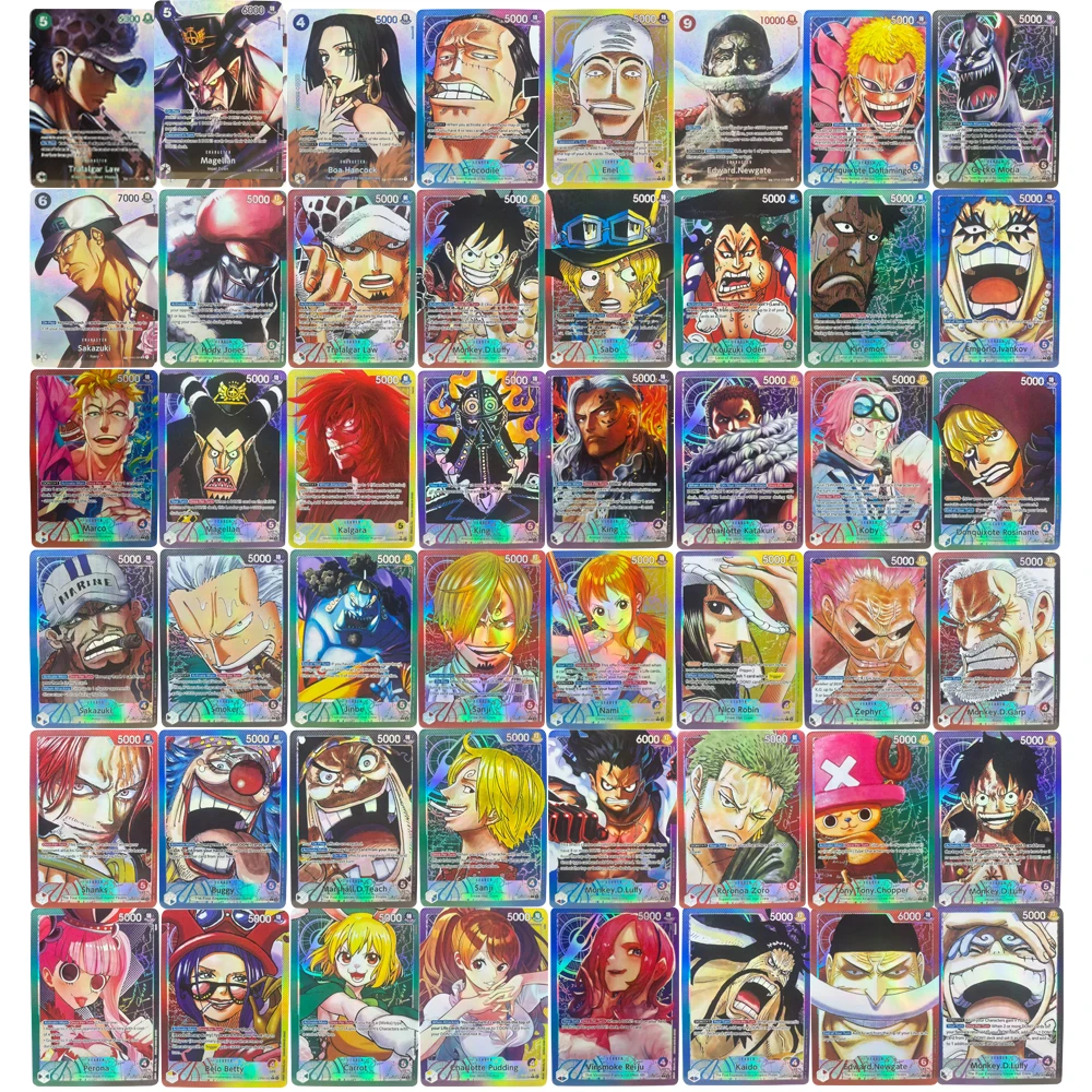 52 шт./компл. ONE PIECE английский Nami Luffy Zoro Robin Shanks OPCG флэш-карта Diy самодельная классическая коллекционная карта аниме подарочная игрушка
52 шт./компл. ONE PIECE английский Nami Luffy Zoro Robin Shanks OPCG флэш-карта Diy самодельная классическая коллекционная карта аниме подарочная игрушка