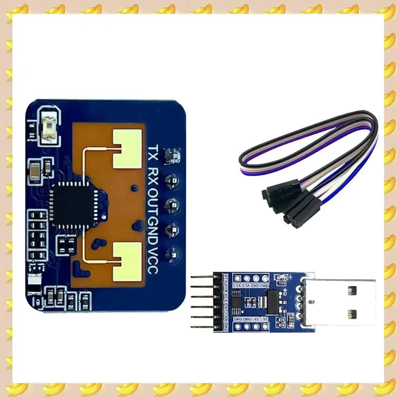 LD2410C 24G радарный датчик присутствия человека + адаптер CH340 FMCW радар миллиметровая волна модуль обнаружения движения 5 В постоянного тока прочный
LD2410C 24G радарный датчик присутствия человека + адаптер CH340 FMCW радар миллиметровая волна модуль обнаружения движения 5 В постоянного тока прочный
