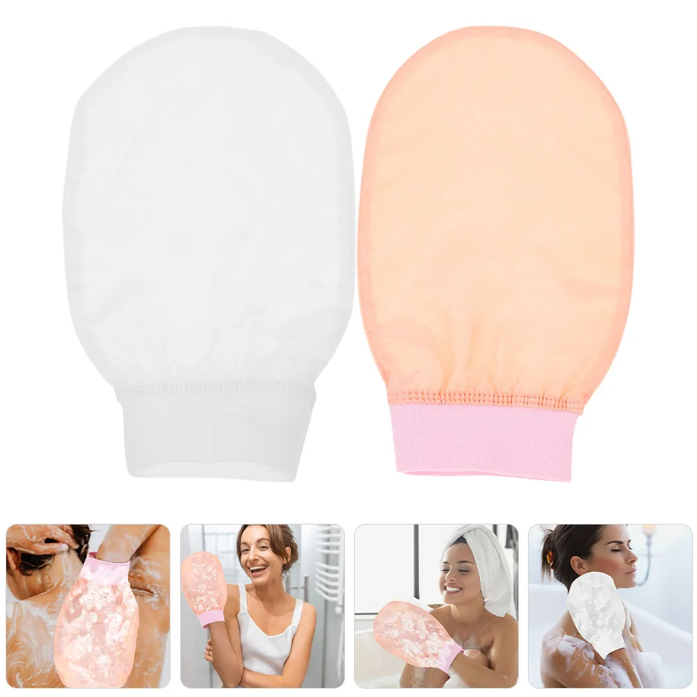 2Pcs Korean Exfoliating Towels Bath Gloves Silk Fabric Body Face Scrubber Spa Gloves for Shower Dead Skin Remover Massage Back
2Pcs Korean Exfoliating Towels Bath Gloves Silk Fabric Body Face Scrubber Spa Gloves for Shower Dead Skin Remover Massage Back
