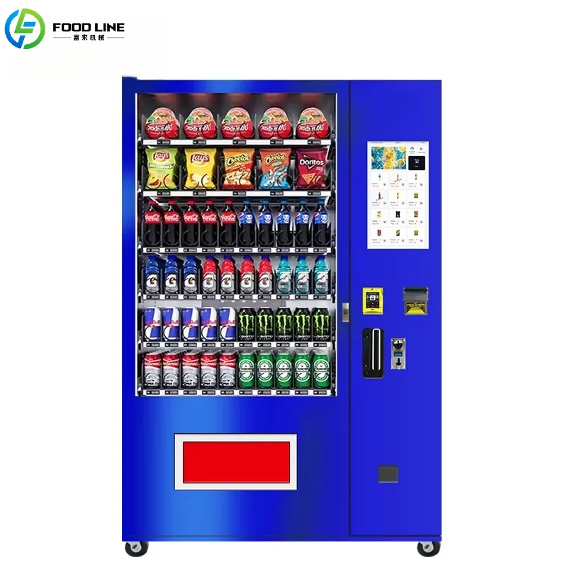 Customized Low-temperature Refrigerated Snack and Beverage Vending Machines HD Touch-screen Snack and Beverage Vending Machines
Customized Low-temperature Refrigerated Snack and Beverage Vending Machines HD Touch-screen Snack and Beverage Vending Machines