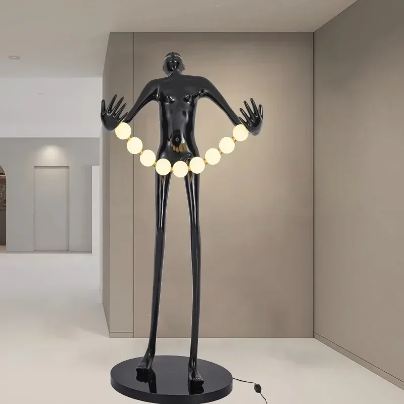 Modern Humanoid Art Sculpture Creative Exhibition Hall Hotel FRP Large Decorative Figure Ornaments
Modern Humanoid Art Sculpture Creative Exhibition Hall Hotel FRP Large Decorative Figure Ornaments