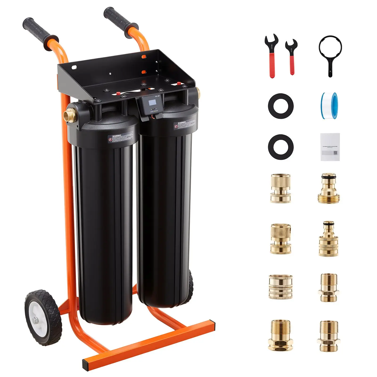 Deionized Water System for Car Wash, Spotless Car Wash Water System with 2 x 4L DI Resin & TDS Meter, Portable Sport-Free Water Deionizer Filter for Cars RVs Motorcycles Windows
Deionized Water System for Car Wash, Spotless Car Wash Water System with 2 x 4L DI Resin & TDS Meter, Portable Sport-Free Water Deionizer Filter for Cars RVs Motorcycles Windows