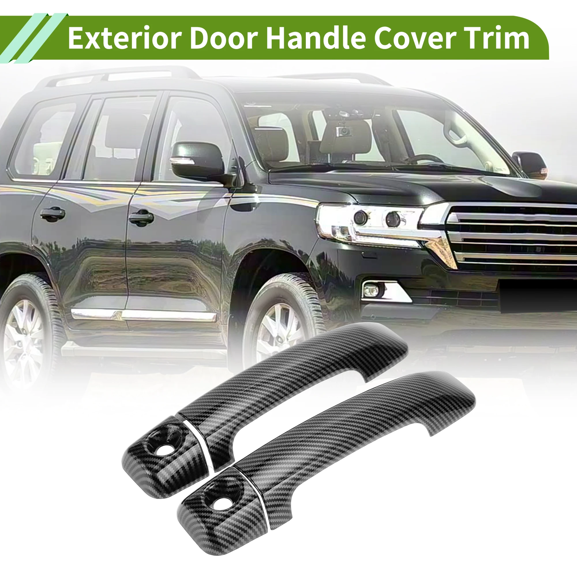 UXCELL Exterior Door Handle Cover Trim for Toyota FJ Cruiser Carbon Fiber Black 2 Pcs
UXCELL Exterior Door Handle Cover Trim for Toyota FJ Cruiser Carbon Fiber Black 2 Pcs