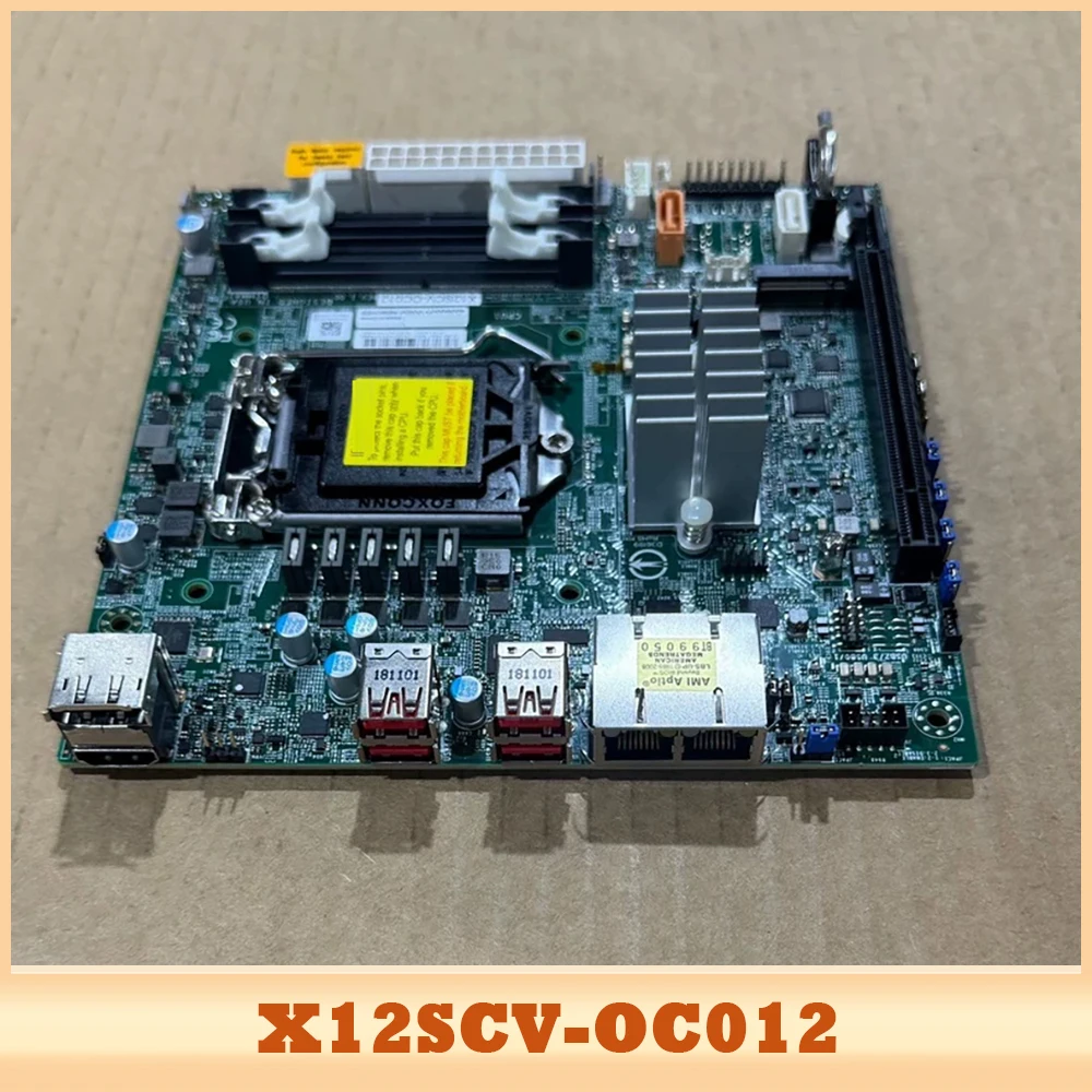 X12SCV-OC012 Серверная материнская плата Mini-ITX с поддержкой серии W-1200 поколения 10/11
X12SCV-OC012 Серверная материнская плата Mini-ITX с поддержкой серии W-1200 поколения 10/11