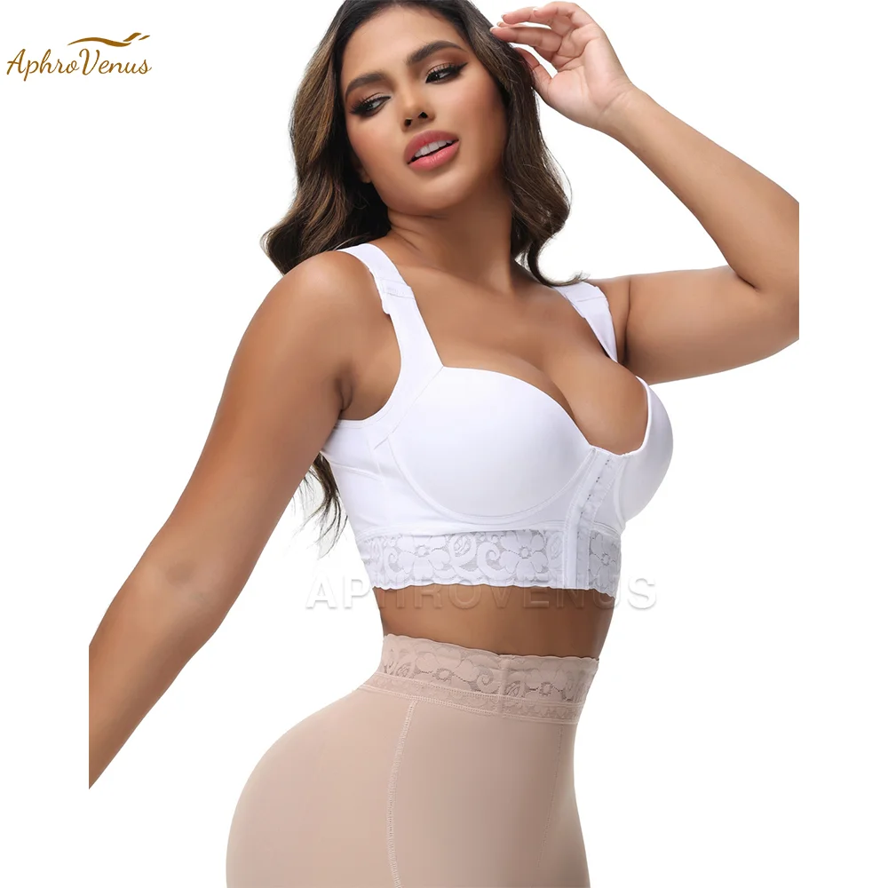 Fajas Women's High Back Posture Corrector Bra Shaper Plus Size Wide Band Bras Shapewear Back Fat Smooth Underwear Shaper Tops
Fajas Women's High Back Posture Corrector Bra Shaper Plus Size Wide Band Bras Shapewear Back Fat Smooth Underwear Shaper Tops