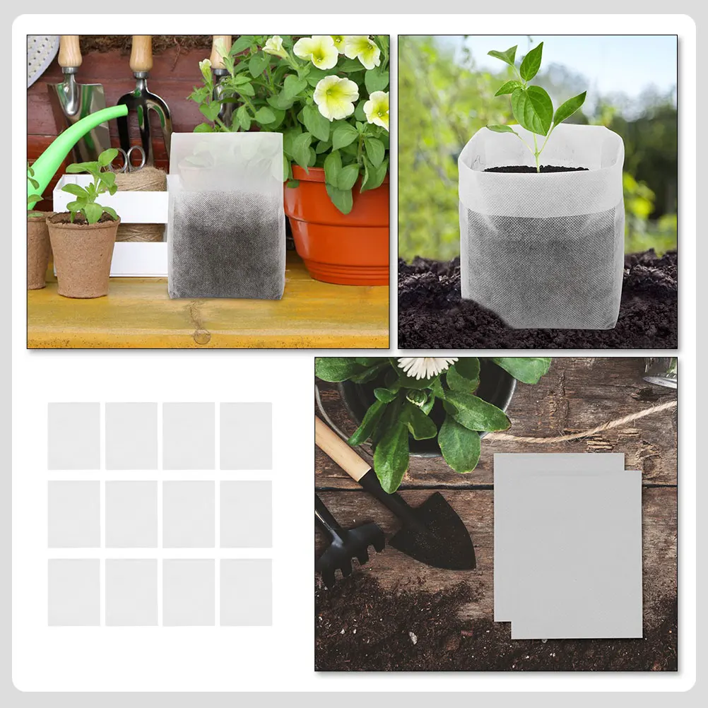 200pcs Plant Grow Portable Sapling Nursery Bags Non-Woven Planting Bags Reusable Gardening Planters For Vegetables Flowers
200pcs Plant Grow Portable Sapling Nursery Bags Non-Woven Planting Bags Reusable Gardening Planters For Vegetables Flowers