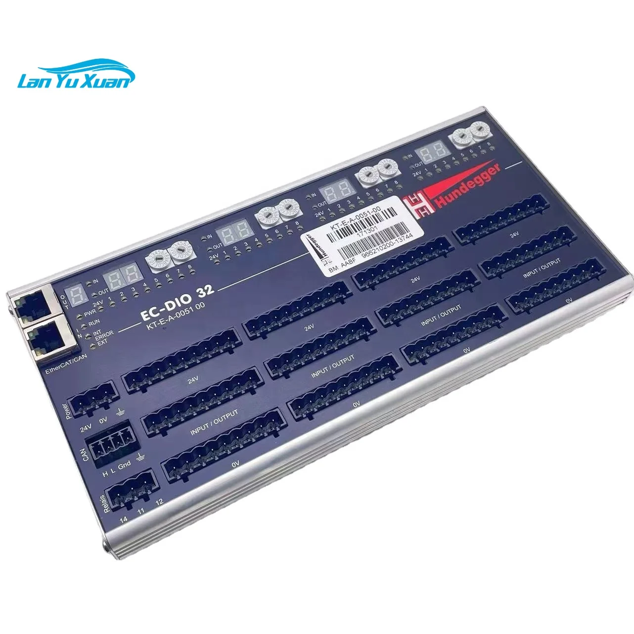 EC-DIO32 24V Remote EtherCAT and CAN IO Module Input and Output (IO) Category KT-E-A-0051-00
EC-DIO32 24V Remote EtherCAT and CAN IO Module Input and Output (IO) Category KT-E-A-0051-00