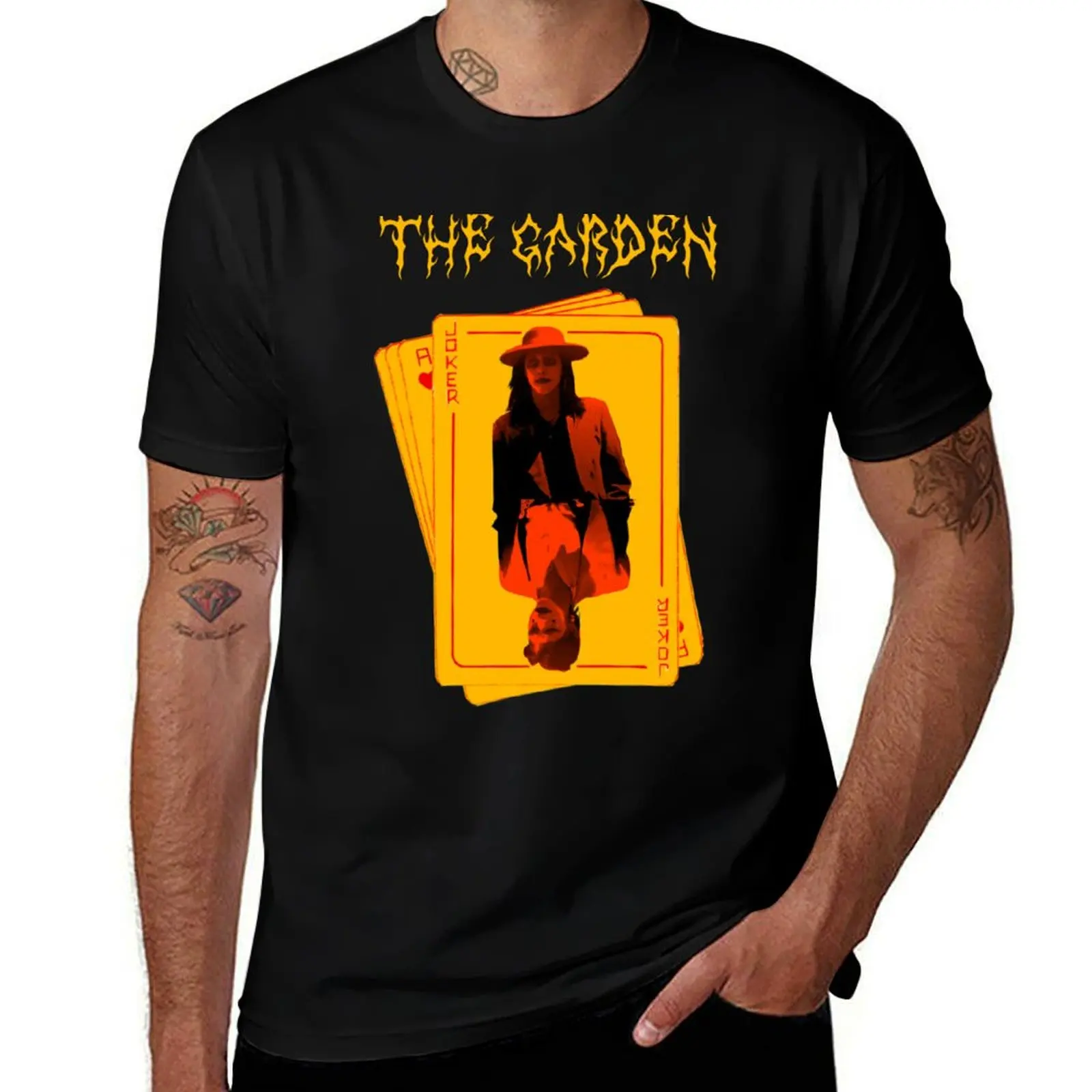 The Garden-Joker Card T-Shirt anime t shirts oversize man t shirt heavy cotton T-Shirt
The Garden-Joker Card T-Shirt anime t shirts oversize man t shirt heavy cotton T-Shirt