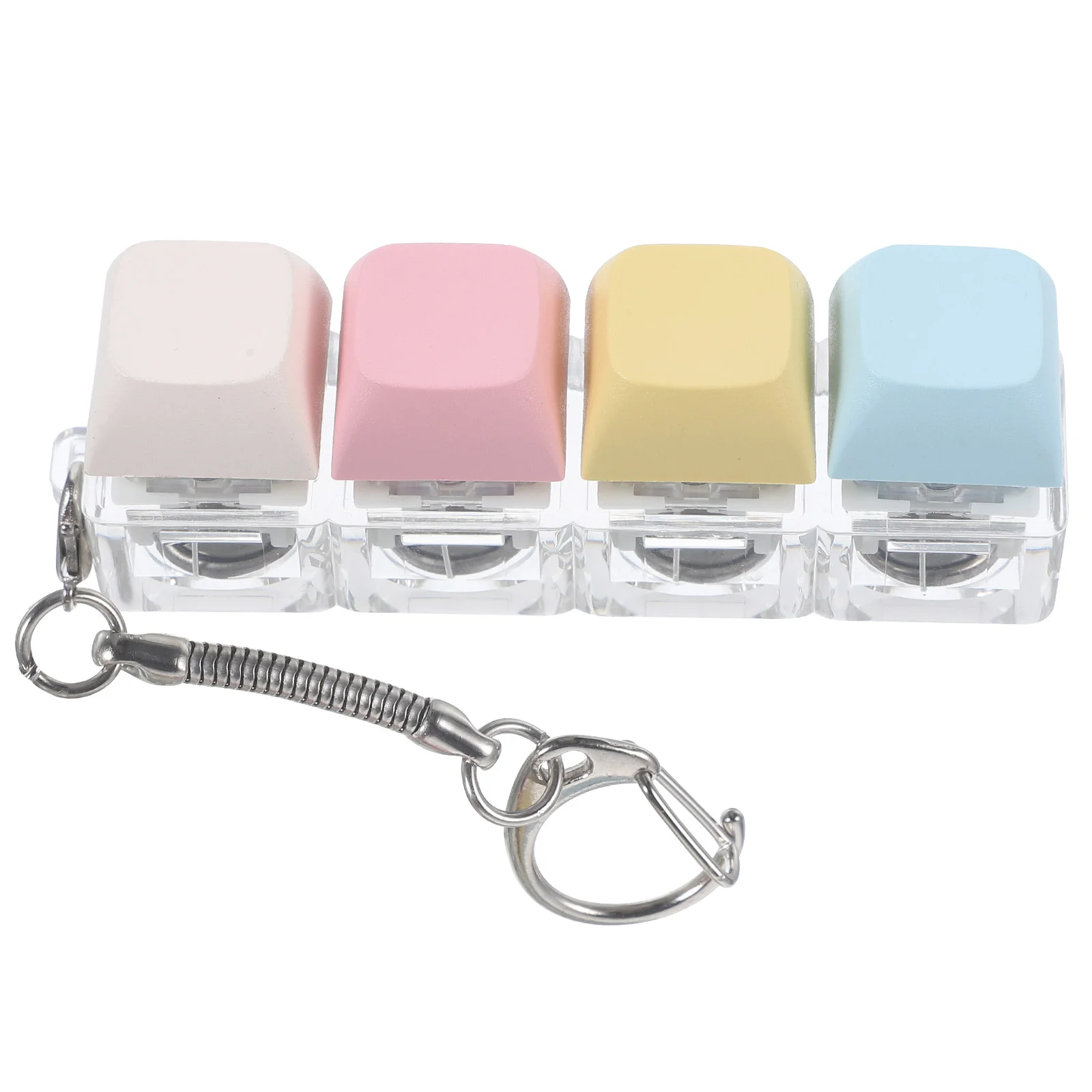 Press Sound Keychain Bag Ornament Hanging Keyboard Pendant Toy LED Charm Decorations PC Clicker With Light Fidget Toys
Press Sound Keychain Bag Ornament Hanging Keyboard Pendant Toy LED Charm Decorations PC Clicker With Light Fidget Toys