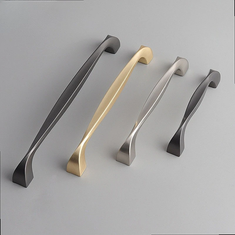 Modern Minimalist Zinc Alloy Drawer Cabinet Door Handle for Wardrobe Shoe Furniture
Modern Minimalist Zinc Alloy Drawer Cabinet Door Handle for Wardrobe Shoe Furniture