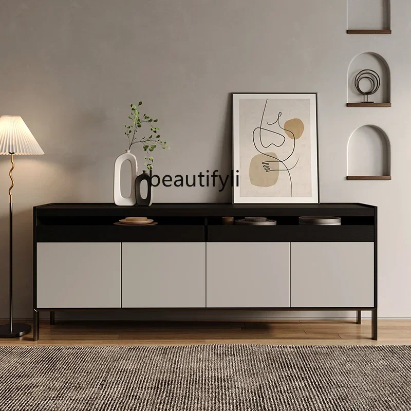 CQYItalian minimalist side cabinet, wall decoration, storage and tea cabinet, modern minimalist entrance cabinet
CQYItalian minimalist side cabinet, wall decoration, storage and tea cabinet, modern minimalist entrance cabinet