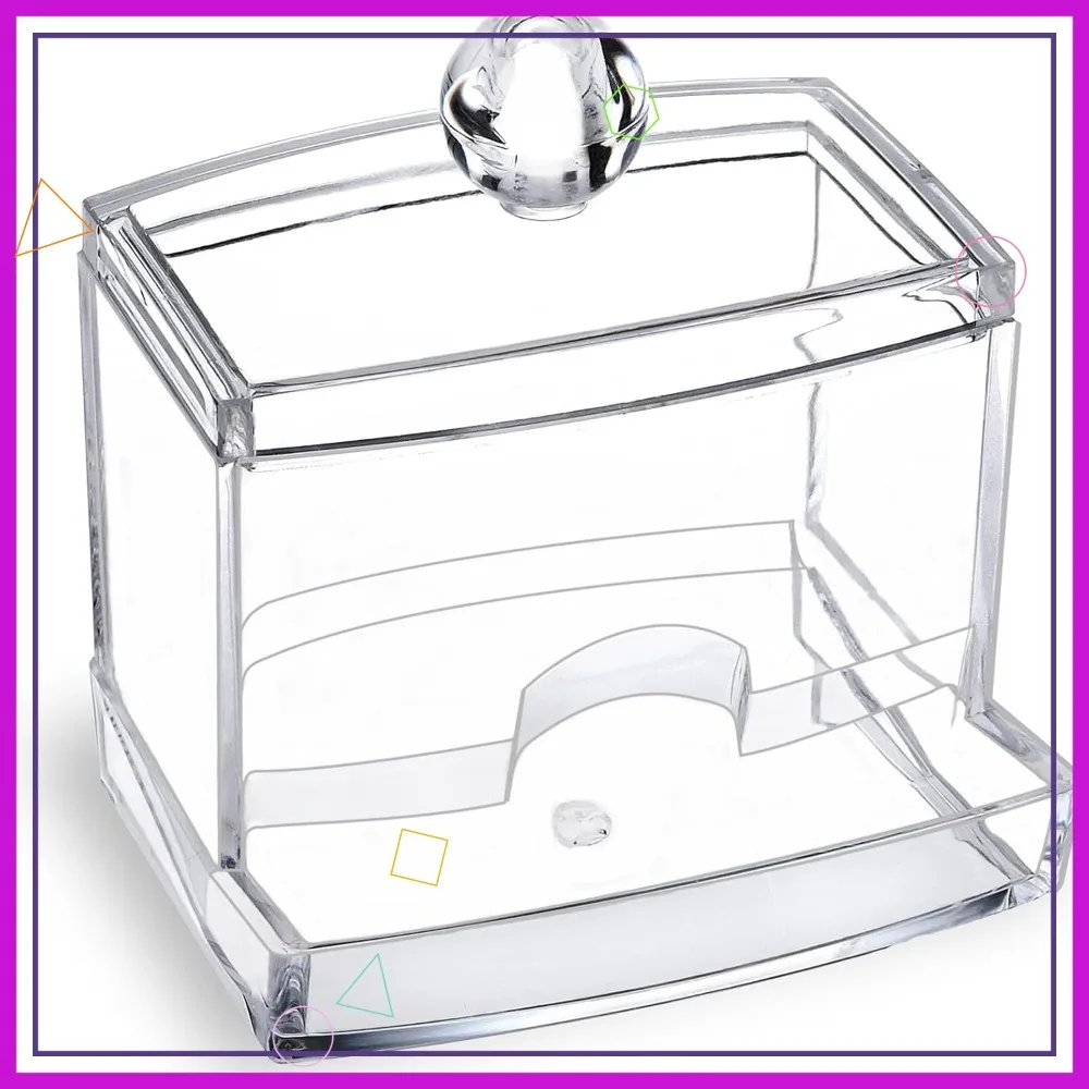10oz Clear Acrylic Qtip Holder, Swab Dispenser & Cotton Ball Jar with Lid for Bathroom
10oz Clear Acrylic Qtip Holder, Swab Dispenser & Cotton Ball Jar with Lid for Bathroom