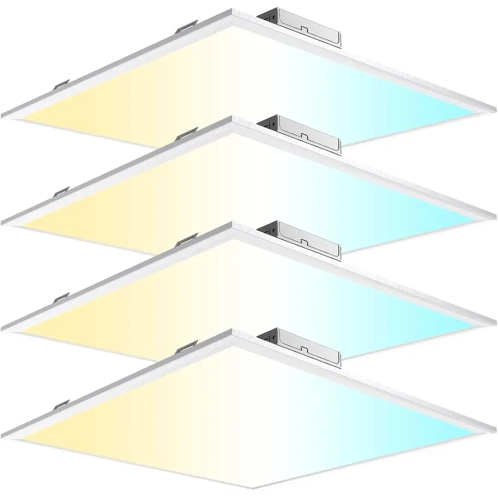 40W 2x2 Led lat Panel Light - 4 Pack 4400LM Color Switchable 3000K/4000K/5000K, Dimmable Reced Led Drop Ceiling Lights luorescen
40W 2x2 Led lat Panel Light - 4 Pack 4400LM Color Switchable 3000K/4000K/5000K, Dimmable Reced Led Drop Ceiling Lights luorescen