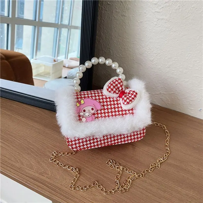 Sanrio Kawaii Anime Children bag My Melody crossbody bag cute cartoon princess bag stylish shoulder bag small bag girl's handbag
Sanrio Kawaii Anime Children bag My Melody crossbody bag cute cartoon princess bag stylish shoulder bag small bag girl's handbag