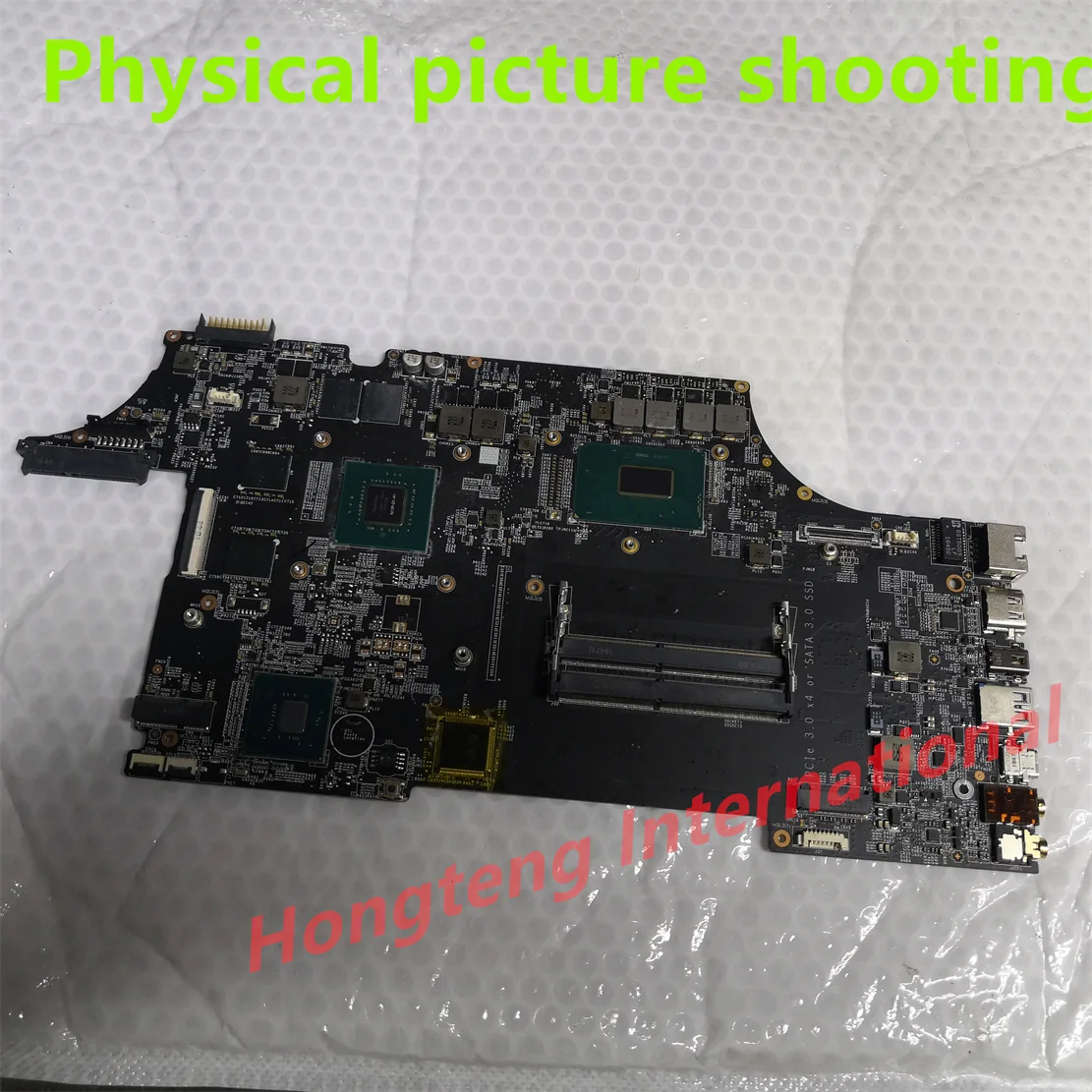 Ms-16P61VER 1,0 для MSI Stealth Ms-16P6 GL65 GL75 GP65 GP75 материнская плата для ноутбука с i5-8300HQ и GTX1050MTI TESED OK
Ms-16P61VER 1,0 для MSI Stealth Ms-16P6 GL65 GL75 GP65 GP75 материнская плата для ноутбука с i5-8300HQ и GTX1050MTI TESED OK