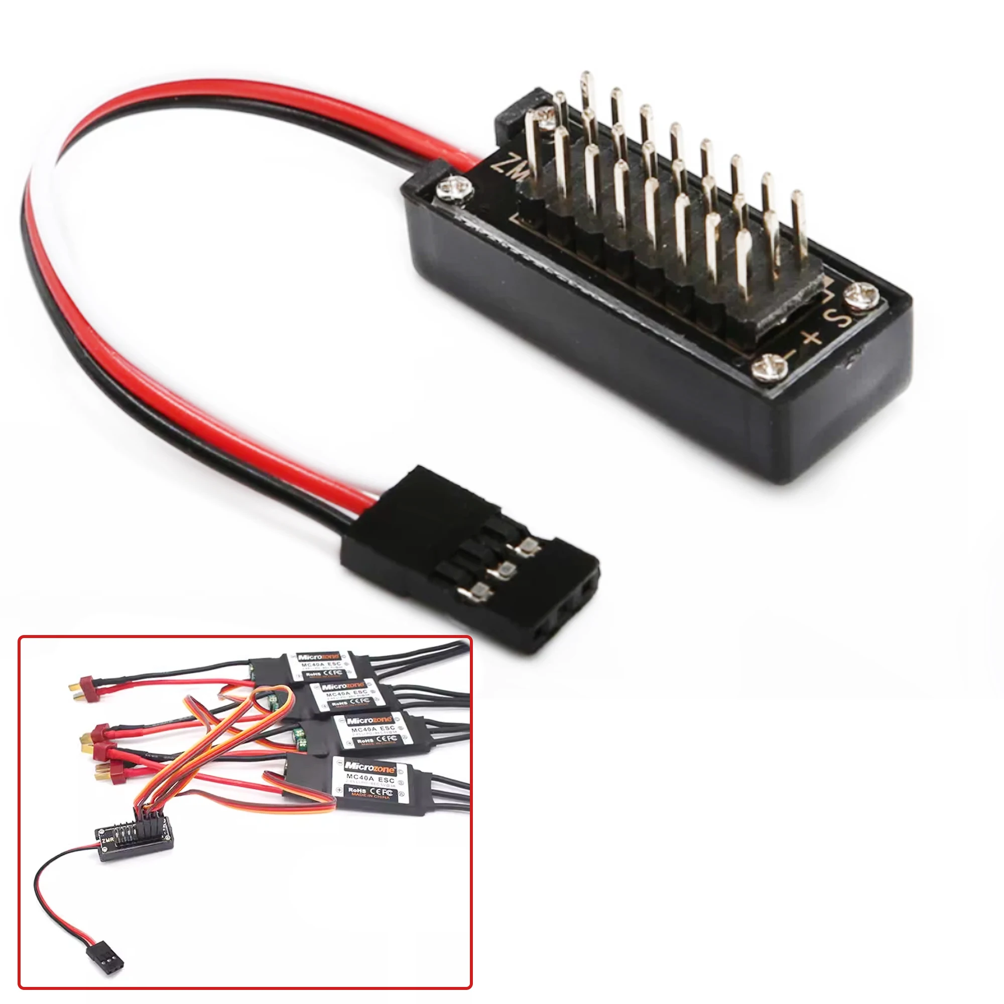 Throttle Parallel Calibration ESC Speed Controller Eight in one throttle hub
Throttle Parallel Calibration ESC Speed Controller Eight in one throttle hub