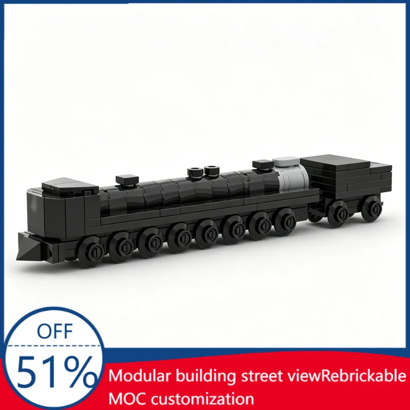 NEW 111 Parts Mini Southern Pacific Steam Locomotive Train MOC Building Blocks Model DIY Assembly Educational Toy Gift Children
NEW 111 Parts Mini Southern Pacific Steam Locomotive Train MOC Building Blocks Model DIY Assembly Educational Toy Gift Children