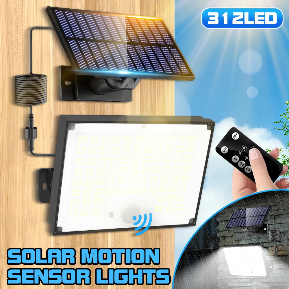 Nice Solar Outdoor Motion Lights 312/282 LED Solar Flood Lights Solar Powered Security Lights With Motion Sensor Spotlights For
Nice Solar Outdoor Motion Lights 312/282 LED Solar Flood Lights Solar Powered Security Lights With Motion Sensor Spotlights For