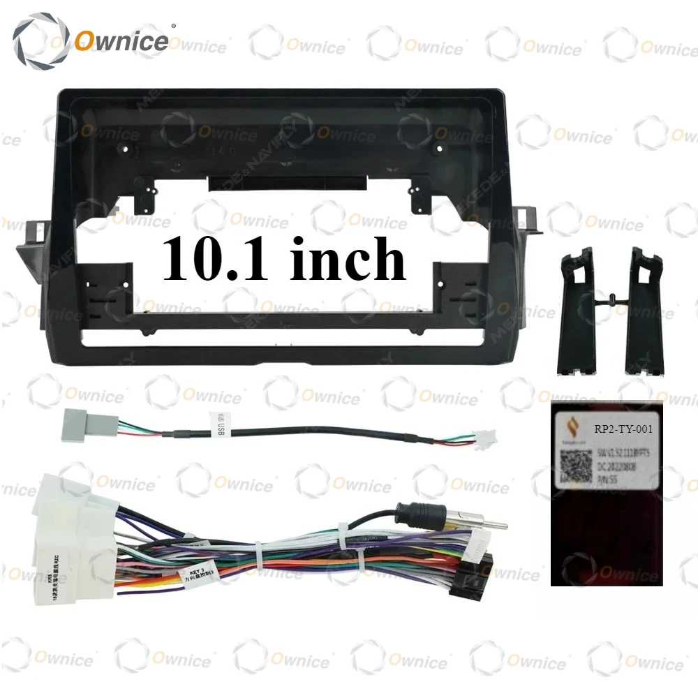 Ownice 10.1" Car Radio Fascias Frame for Toyota Camry VIII 8 XV70 2020 - 2021 Stereo Panel Wiring Harness Power Cable Adapter
Ownice 10.1" Car Radio Fascias Frame for Toyota Camry VIII 8 XV70 2020 - 2021 Stereo Panel Wiring Harness Power Cable Adapter