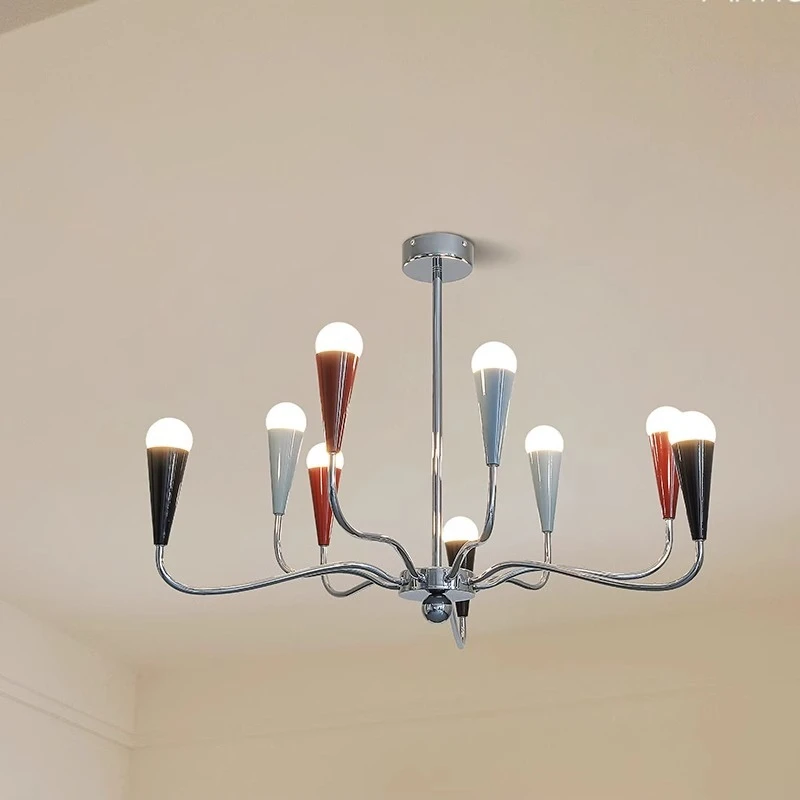 Art lamp castle, Bauhaus industrial style, color Memphis villa living room chandelier Nordic dining room bedroom lamp
Art lamp castle, Bauhaus industrial style, color Memphis villa living room chandelier Nordic dining room bedroom lamp