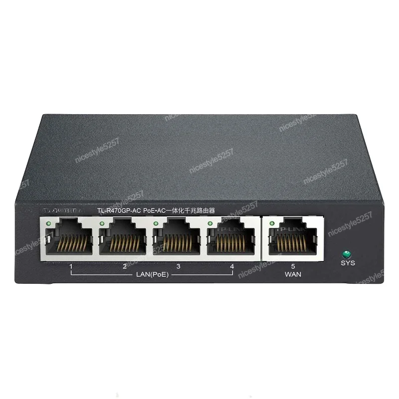 TL-R470GP-AC All-in-One POE Power Supply Enterprise Router Management AP Network AC
TL-R470GP-AC All-in-One POE Power Supply Enterprise Router Management AP Network AC