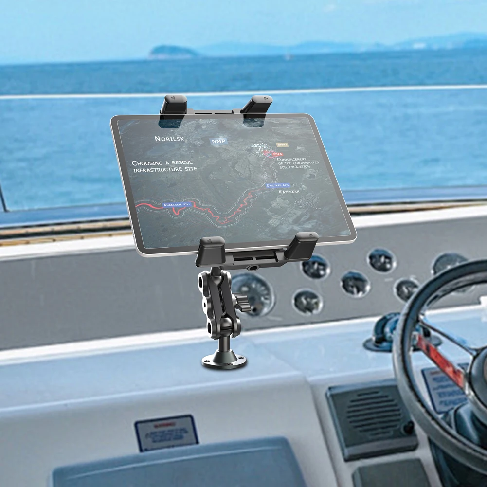 Car Phone Holder Anti-Slip Aluminum Drill Base Phone Rack 360 Degree Rotable Car Dashboard Phone Mount for Car Bike Boats Trucks
Car Phone Holder Anti-Slip Aluminum Drill Base Phone Rack 360 Degree Rotable Car Dashboard Phone Mount for Car Bike Boats Trucks
