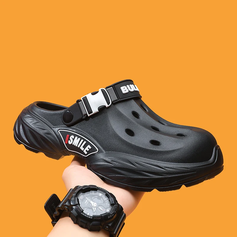 Casual Clogs Men Summer Shoes Fashion Outdoor Sandals for Men Lightweight Comfortable EVA Garden Shoes Beach Shoes Slippers Man
Casual Clogs Men Summer Shoes Fashion Outdoor Sandals for Men Lightweight Comfortable EVA Garden Shoes Beach Shoes Slippers Man