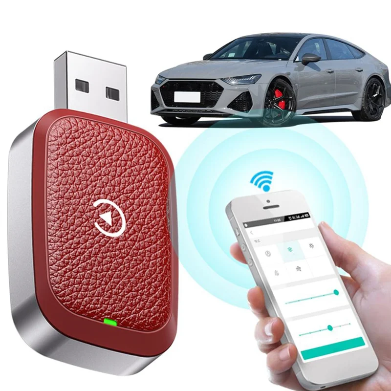 ABSQ-Car Wireless Carplay Автомобильные системы Беспроводной Carplay для адаптера Car Play Smart Dongle Проводной к беспроводному красному
ABSQ-Car Wireless Carplay Автомобильные системы Беспроводной Carplay для адаптера Car Play Smart Dongle Проводной к беспроводному красному