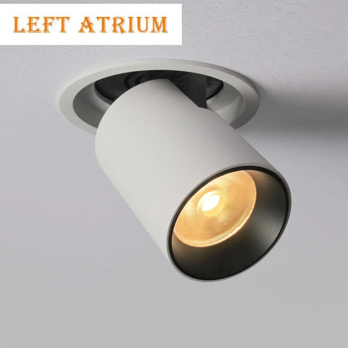 Spot LED Ceiling Downlight Round Extendable Rotatable Bendable Recessed COB Spotlight Lamp for Kitchen Home
Spot LED Ceiling Downlight Round Extendable Rotatable Bendable Recessed COB Spotlight Lamp for Kitchen Home