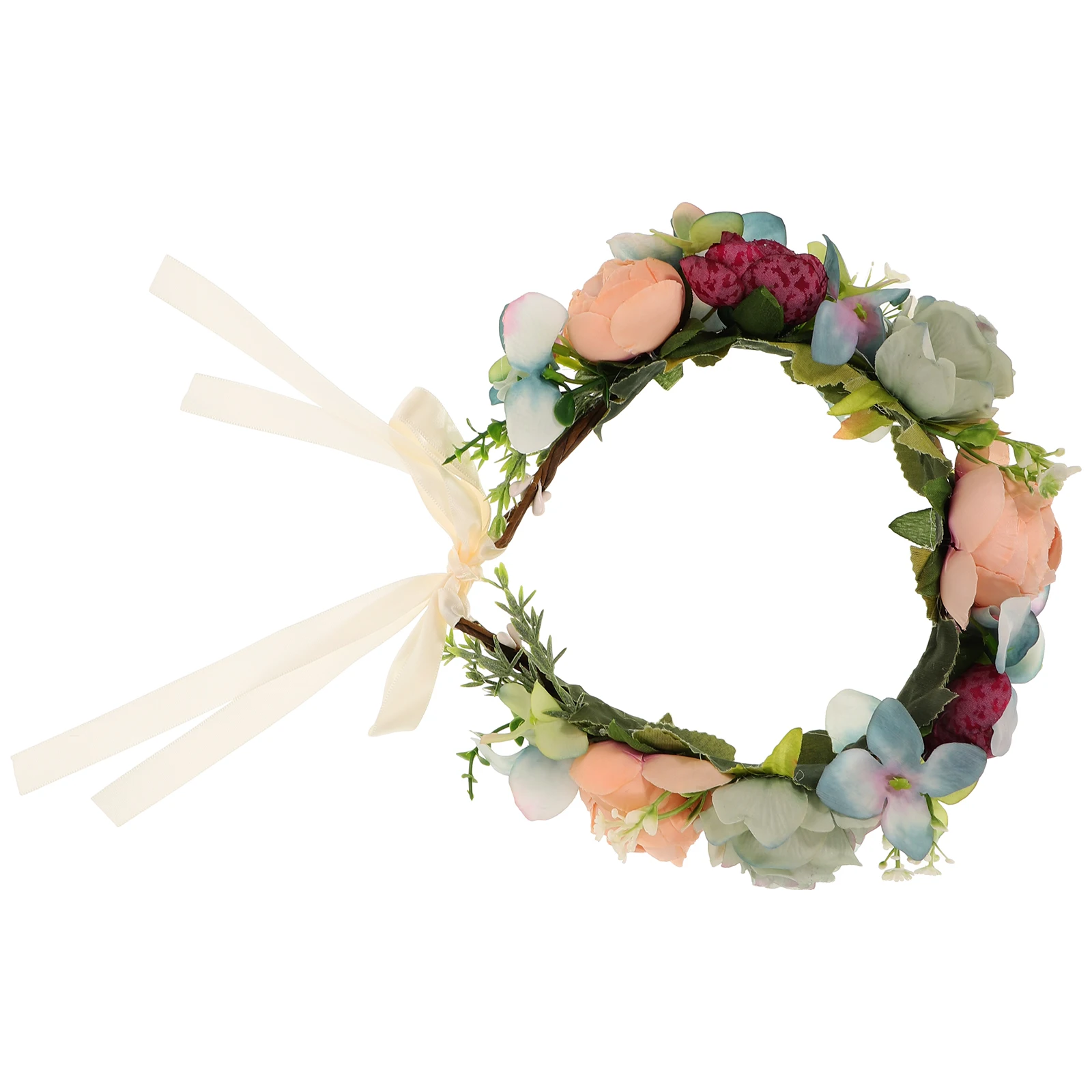 1pc Floral Headband Realistic Rose Wreath Lightweight Party Wedding Christmas Photo Prop Accessory For Brides Women Blue
1pc Floral Headband Realistic Rose Wreath Lightweight Party Wedding Christmas Photo Prop Accessory For Brides Women Blue