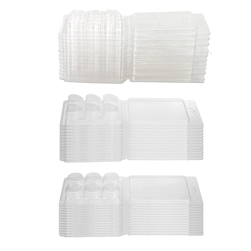 120 Pack Wax Melt Containers-6 Cavity Clear Empty Plastic Wax Melt Molds - Clamshells For Tarts Wax Melts.
120 Pack Wax Melt Containers-6 Cavity Clear Empty Plastic Wax Melt Molds - Clamshells For Tarts Wax Melts.